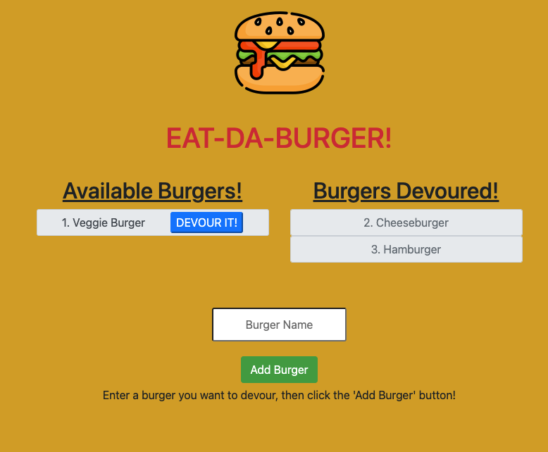 Eat-Da-Burger!